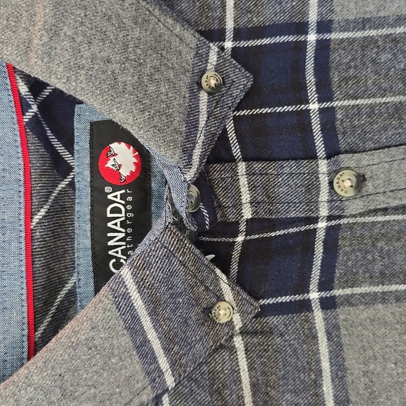 Canada Weather Gear Men's Size XL  Unlined Flannel Shirt - Picture 6 of 15